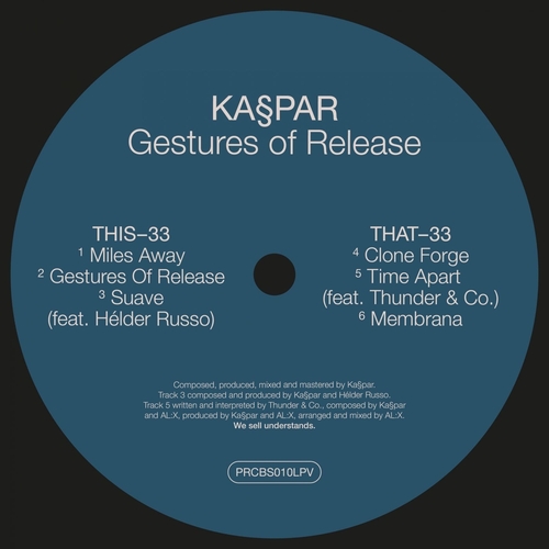 Ka§par - Gestures Of Release [PRCBS_SSPHS_010LP]